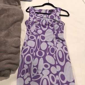 Camille La Vie Purple and Grey GoGo Girl Dress